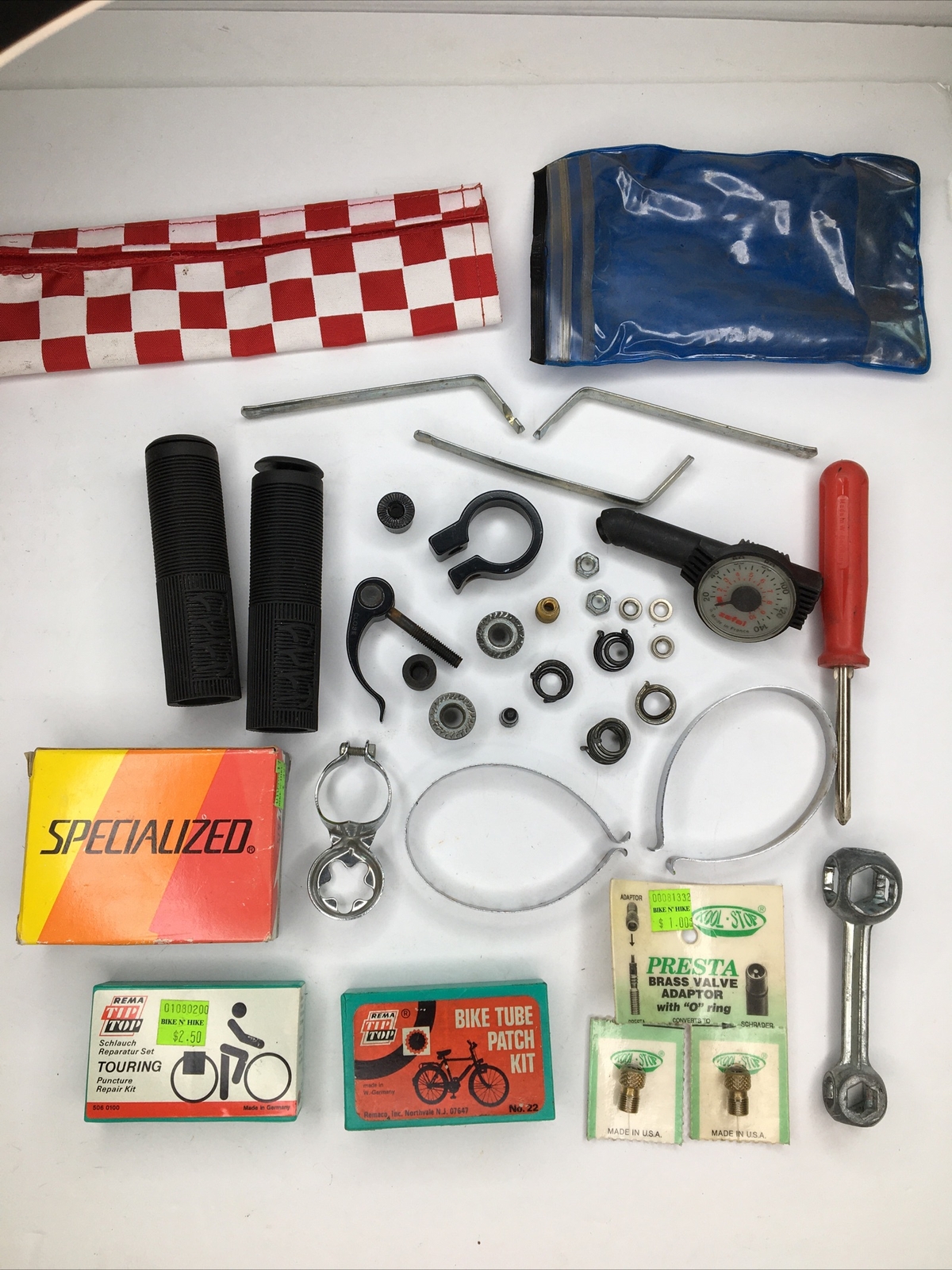 Vintage Bicycle Parts Lot-Rema, Eldi, Koolstop, Cult, Zefal, W. Germany, AFA++ (45.00 USD)