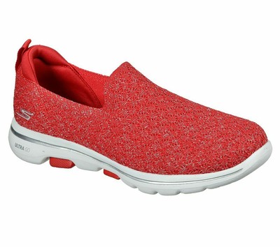red skechers go walk