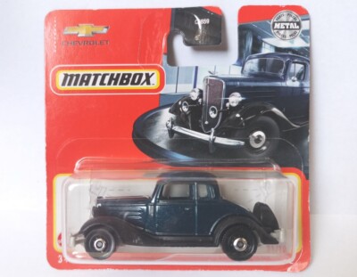 Matchbox 1:64  2021 #71 Chevy Master Coupé '34 blau-met. HFR52 NEU OVP