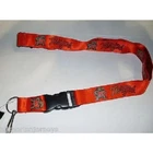 NCAA Maryland word "Terps" Turtle Logo on Red Lanyard 23" Long 1" Wide by Aminco