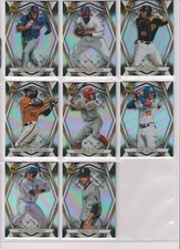 2022 Bowman Chrome Baseball INVICTA REFRACTOR Insert You Choose Finish Set