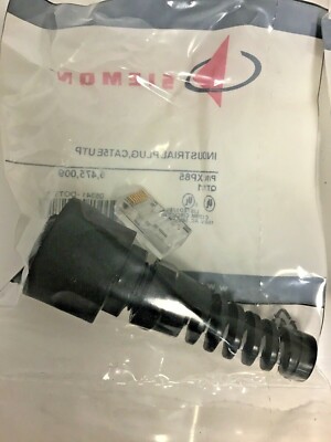 One (1) XP85 SIEMON INDUSTRIAL PLUG, CAT5E UTP - NEW IN FACTORY BAG