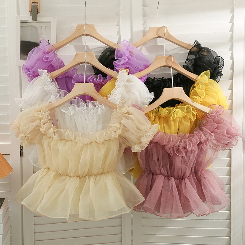 トップス bibiy fiore puff blouse BFC61FB7-3CCC-4728-9967-