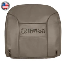 Tan Leather Seat Cover for 1995 1996 1997 1998 Chevy Silverado LT Driver Bottom