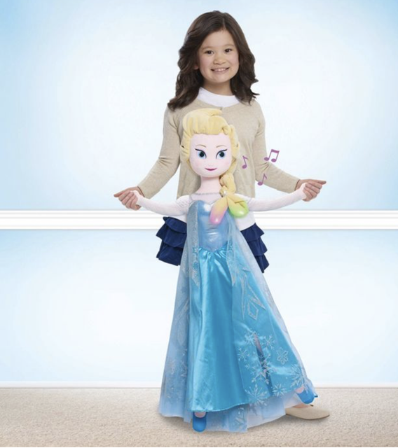 large frozen doll