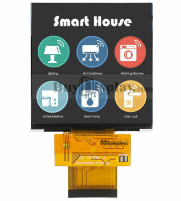 MIPI 4 inch TFT LCD Display 480x480 Pixels Optional Touch Panel for IoT devices