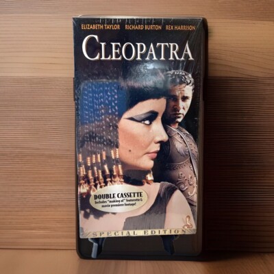 Cleopatra VHS, 2001, 2-Tape Set, Special Edition Taylor, Burton, Harrison NEW