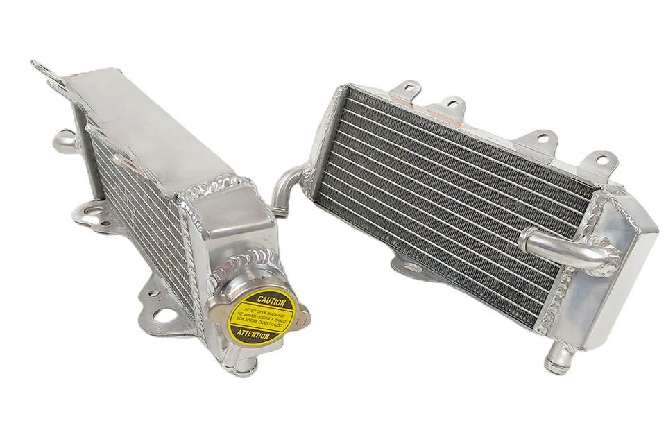Radiador de aluminio izquierdo y derecho Yamaha YZ125 YZ 125 2002 2003 2004 Foto 2 de 4