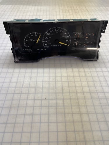 95-98 Chevy Silverado Tach Instrument Cluster Gauges Dash Gmc 5.7 Vortec Z71