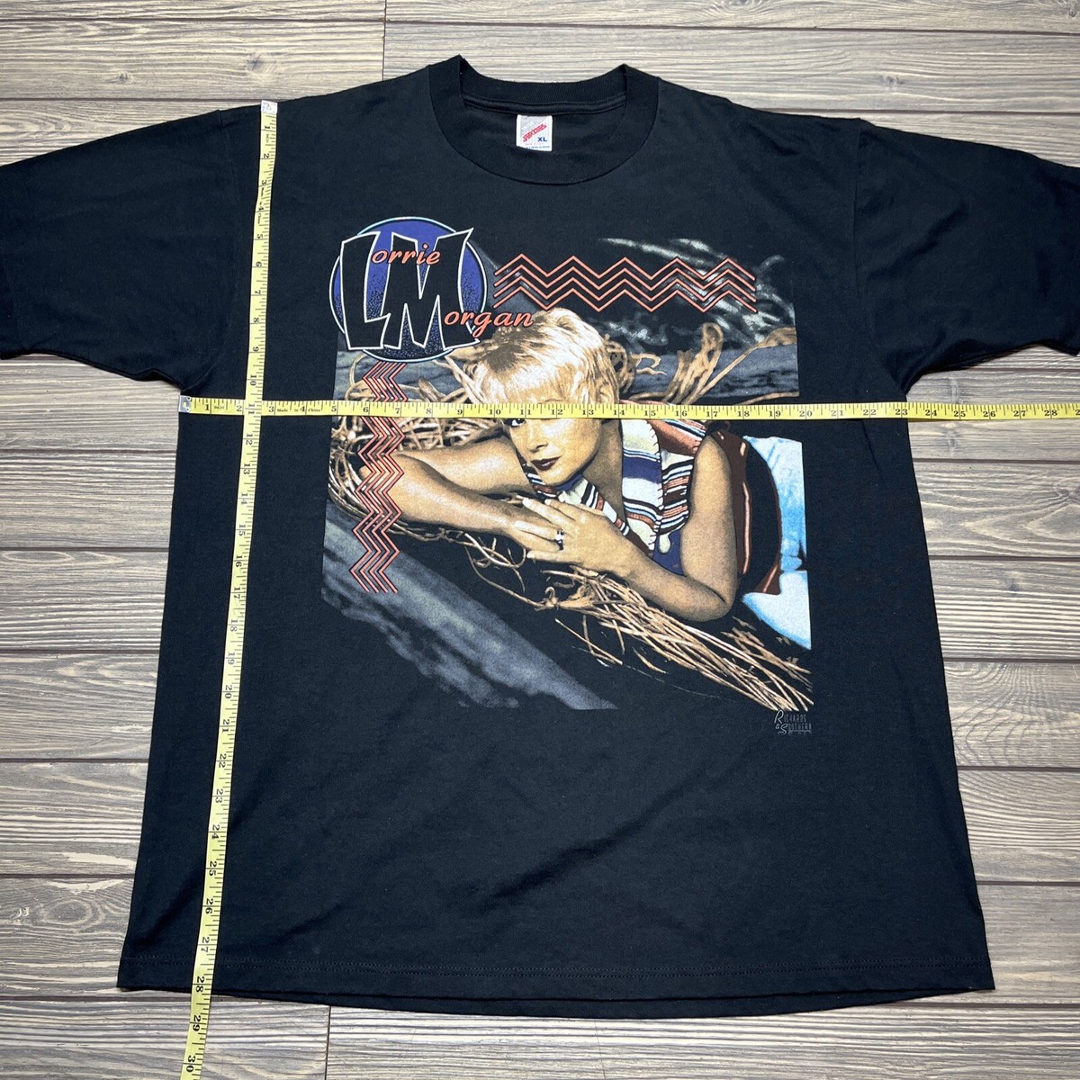 Vintage 1993 Lorrie Morgan T Shirt Men Sz XL Single Stitch Double 