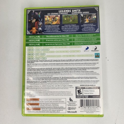 Rise of the Guardians (Microsoft Xbox 360, 2012) Tested And Works - Picture 2 of 6