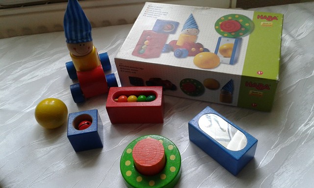 Haba 1189 Erste Steine, Bau , Spiel und Zuordnungsspaß,ab HABA Erste Steine, ca. 4x4x8 cm, ab 12 Monaten 1189