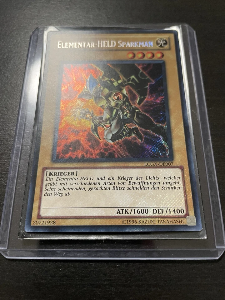 Yu-Gi-Oh! Elementar-HELD Sparkman LCGX Secret Rare Near Mint - Bild 4 von 4