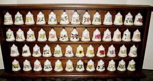 Danbury Mint Official State Flower Bell Collection Bone China YOUR CHOICE