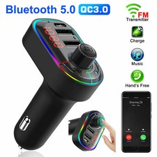 Wireless Adapter UKW-Sender MP3 Radio 2 USB Ladegerät Car Kit für Bluetooth 5.0