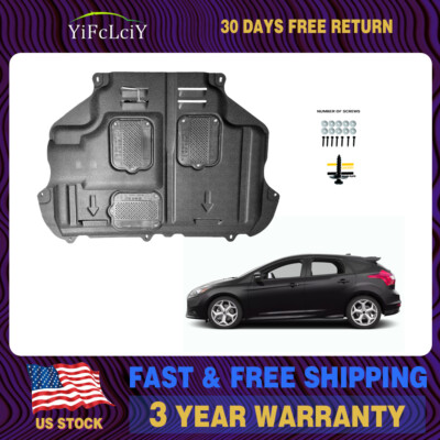 Auto Under Engine Guards Fit For 2013-2018 Ford Focus ST Splash Guand Mud Flaps