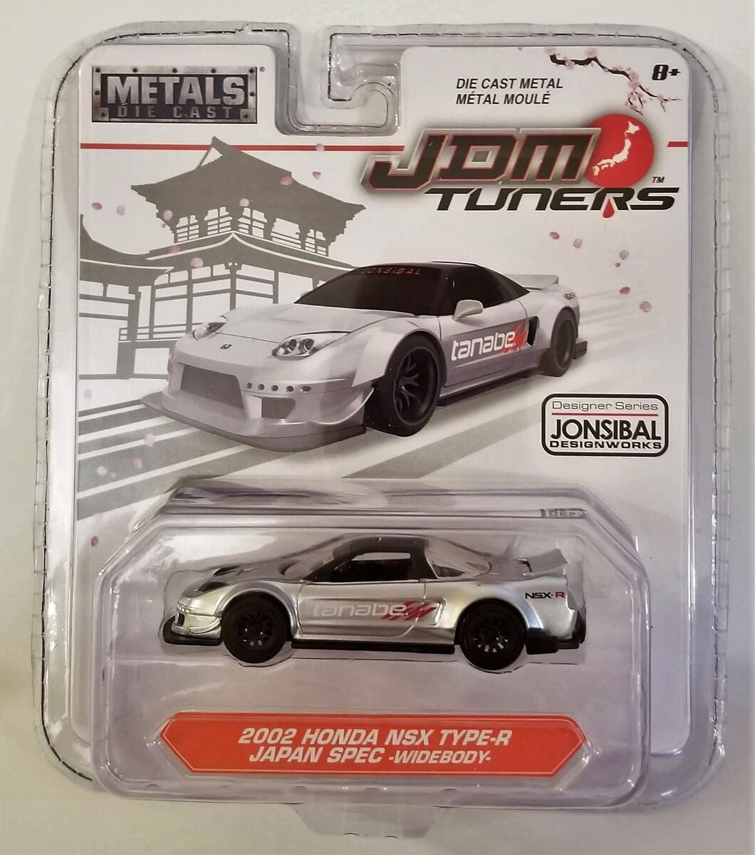 JDM TUNERS NSX-R 改 JADA TOYS JDM TUNERS 2002 HONDA NSX TYPE-R JAPAN SPEC 1:64
