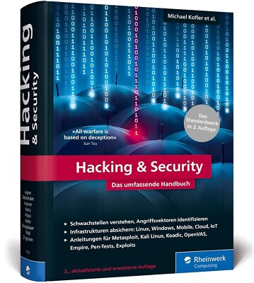 Hacking u. Security: Das umfassende Hacking-Handbuch mit über 1.000 Seiten