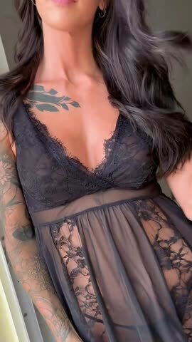 Women Sexy Lady Deep V Neck Lingerie Sleepwear Lace Nightgown Sleepdress Robe - 第 1 支影片,共 1 支
