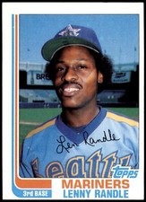 Lenny Randle #312 1982 Topps