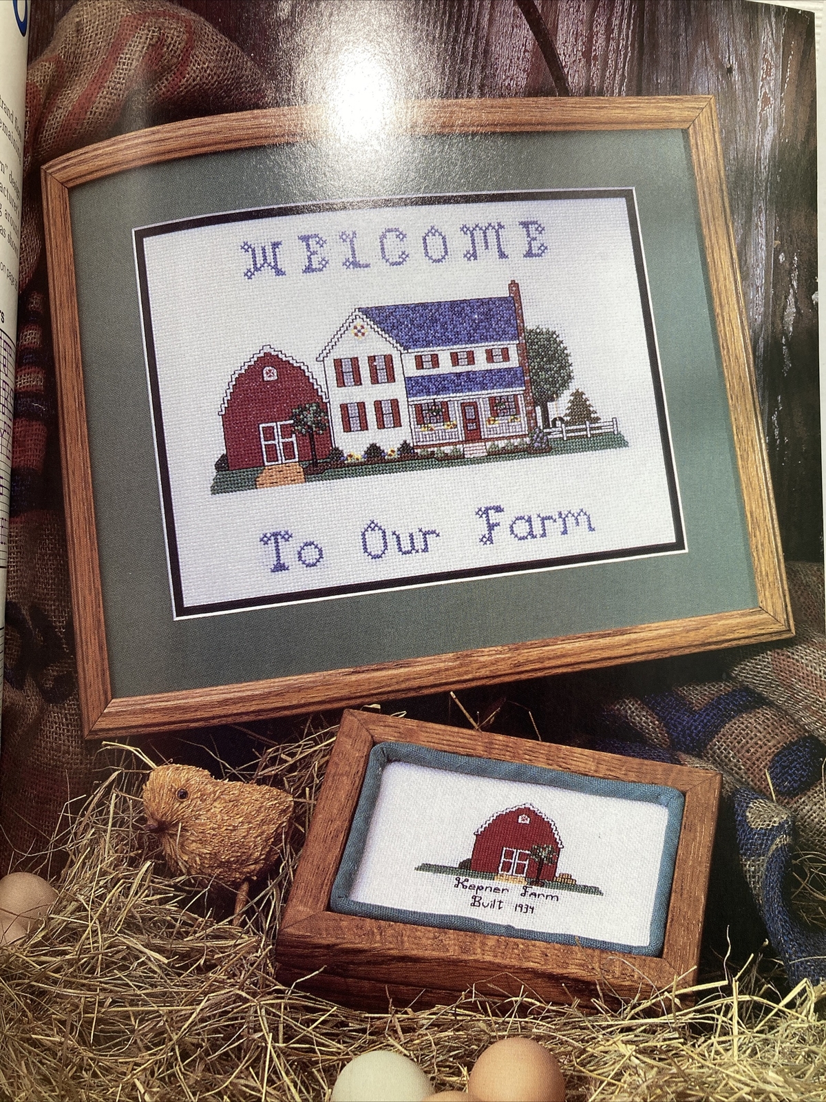 Vintage Cross Stitch Magazine 1998 Number 45 Fairy Tale Lane Unicorn