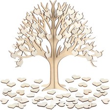 Marsui 3D Family Tree Decor Family Name Sign Tree of Life Sign Wooden Gratitu...