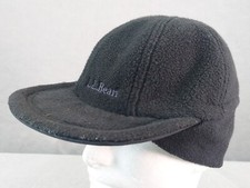 Vintage LL Bean Trapper Hat Adjust Polartec Fleece Cap Ear Flaps S/M Made in USA
