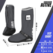 Copriscarpe Impermeabili Sepikvin Riutilizzabili - Antiscivolo Con Cerniera Per Pioggia E Neve - Foto 10