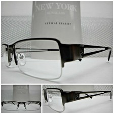 Men's Women CONTEMPORARY MODERN READING EYE GLASSES READERS Gunmetal Frame 3.00