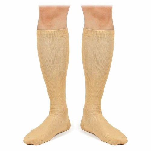 5 Paar Kupfer Kompressionsstrümpfe 20-30 mmHg abgestufte Unterstützung Herren Damen S-XXL - Bild 5 von 18