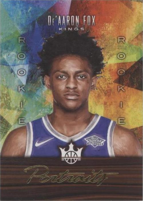 PANINI TOTALLY2017-18ディアロンフォックス NBA 2017-18 Panini Hoops Basketball DeAaron Fox 1525 Autographed