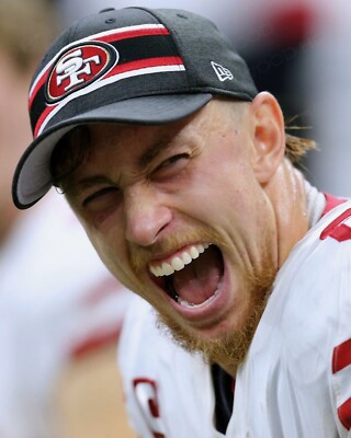 GEORGE KITTLE 8x10 PHOTO SAN FRANCISCO 49ERS WM