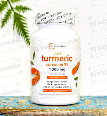 Turmeric Curcumin|95% Curcuminoids w/ Black 120capsules Pepper