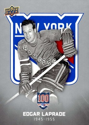 Edgar Laprade 2025-26 Upper Deck New York Rangers Centennial #3 NHL  ID:159055