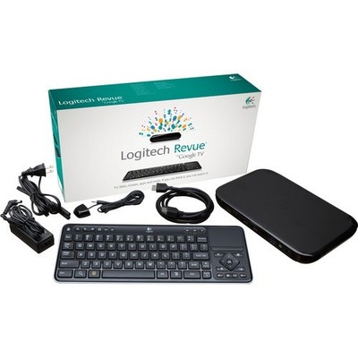 Logitech Revue with Google Digital TV Media Streamer & Keyboard