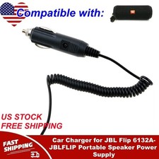 Car Charger for JBL Flip 6132A-JBLFLIP Portable Speaker Power Supply