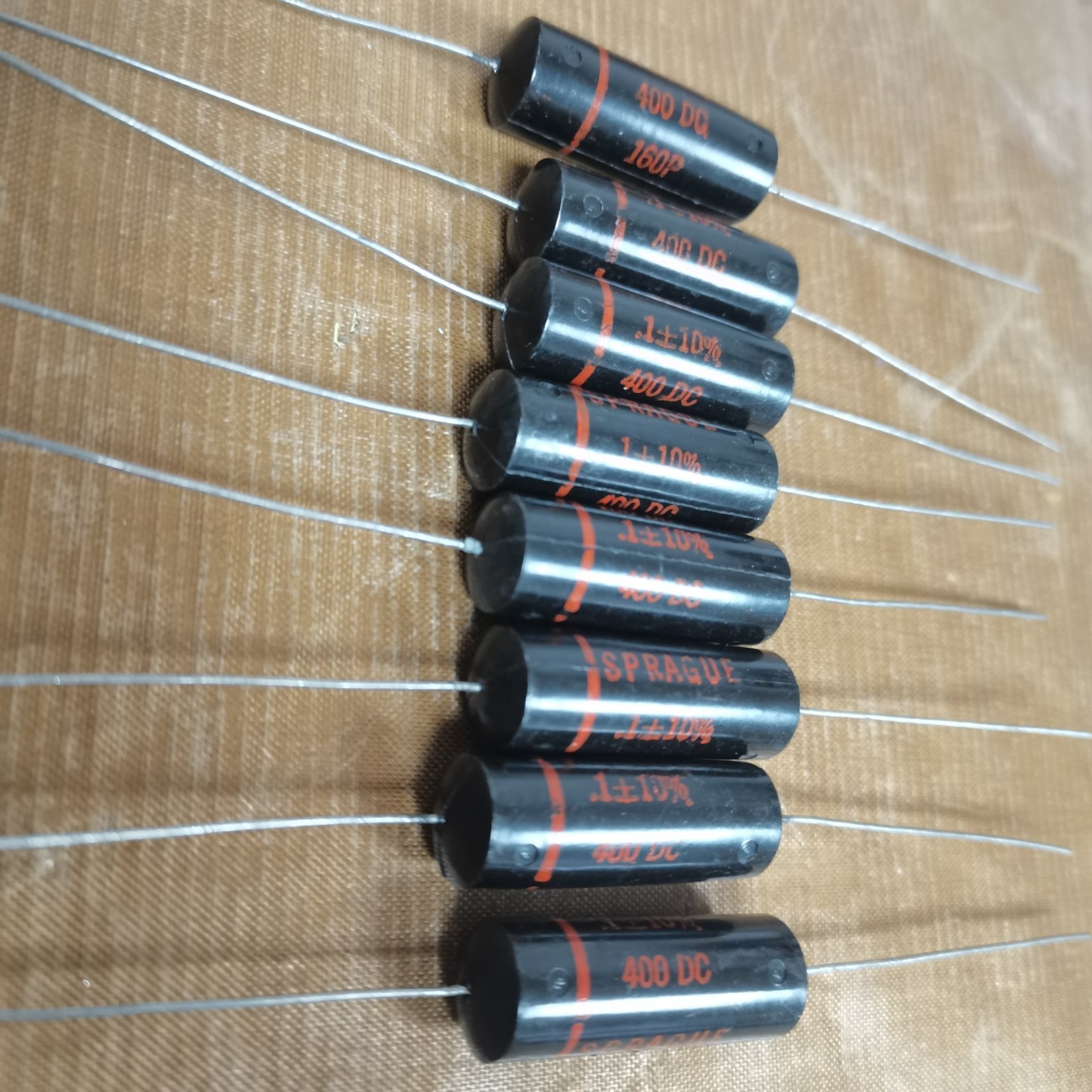Sprague Black Beauty 160P 0.1uF 400V ONE capacitor