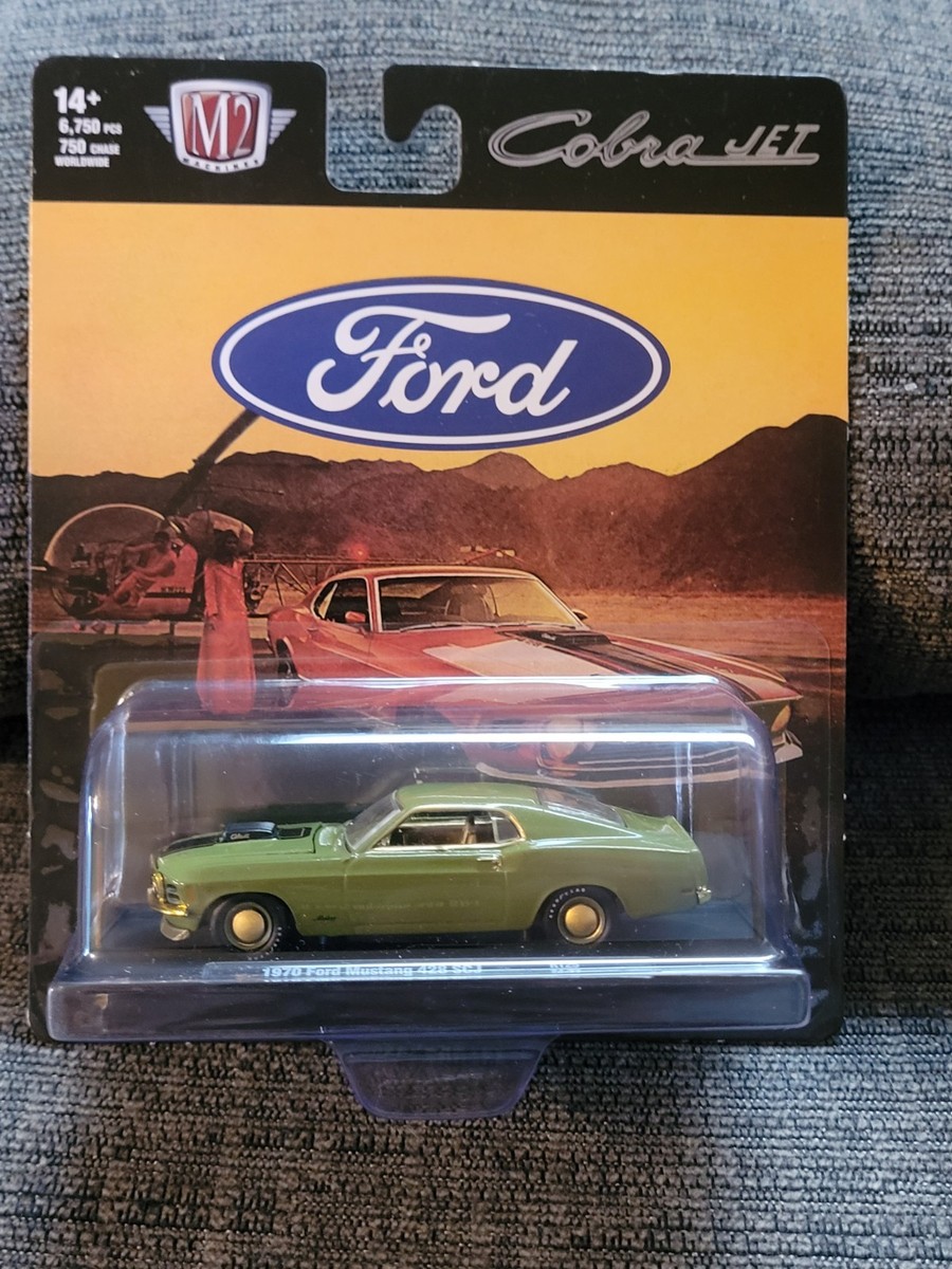 M2 Machines Auto-Drivers 1:64 R125 1970 Ford Mustang 428 SCJ