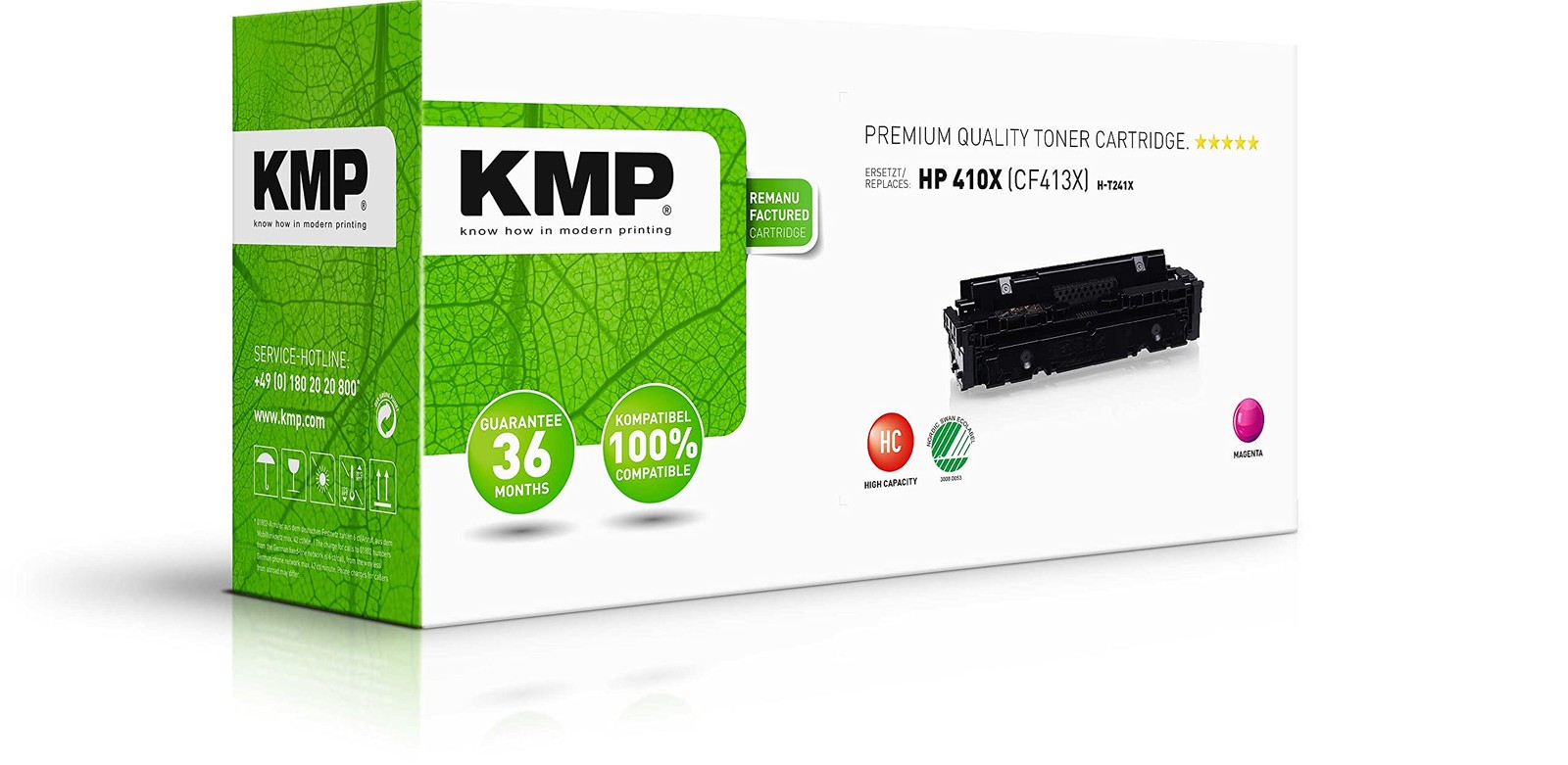 KMP Toner fr HP 410X Magenta CF413X 20790₽