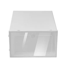 24 Pcs Foldable Shoe Storage Box Case Sneaker Container Stackable Organizer NEW