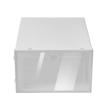 24 Pcs Foldable Shoe Storage Box Case Sneaker Container Stackable Organizer NEW
