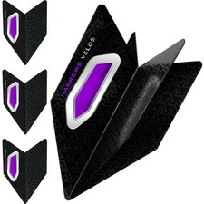 Harrows Velos Dart Flights Purple - 5 Sets