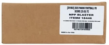 2025 Panini Score Football Factory Sealed 20 Blaster Box Case