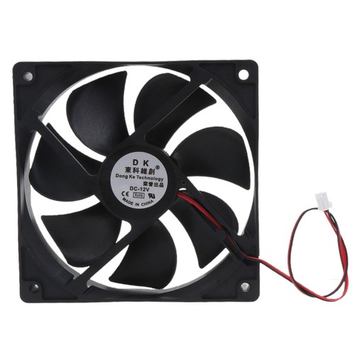 CPU Cooling Fan 2Pin XH2.54 Chassis Radiator 1500RPM For Computer for Case Coole - Afbeelding 11 van 11