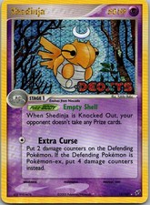 Shedinja 14/107 Rare Deoxys Pokemon Reverse Holo Moderately Played on eBay