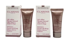 Clarins Intensive V-Facial Lift Wrap Masque 8 ml/0.2 oz Ea x2 - NEW & FRESH