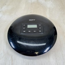 HOTT CD611T Black Bluetooth Portable CD Player Personal Compact Disk CD Player