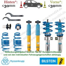 B14 Fahrwerk 10-30mm Tieferlegung u.a.: Renault Megane III Coupé DZ0/1 2008-2016