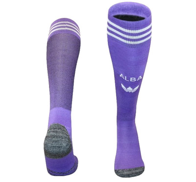 Scotland Fußballsocken Kinder 5-14 Jahre Lila ALBA 2026 1 Paar