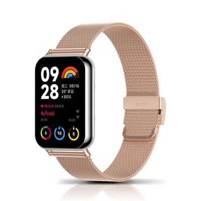 Metall Armband für Xiaomi Smart Band 10 Pro/Mi SmartBand 9 Pro Uhrenarmband, ...